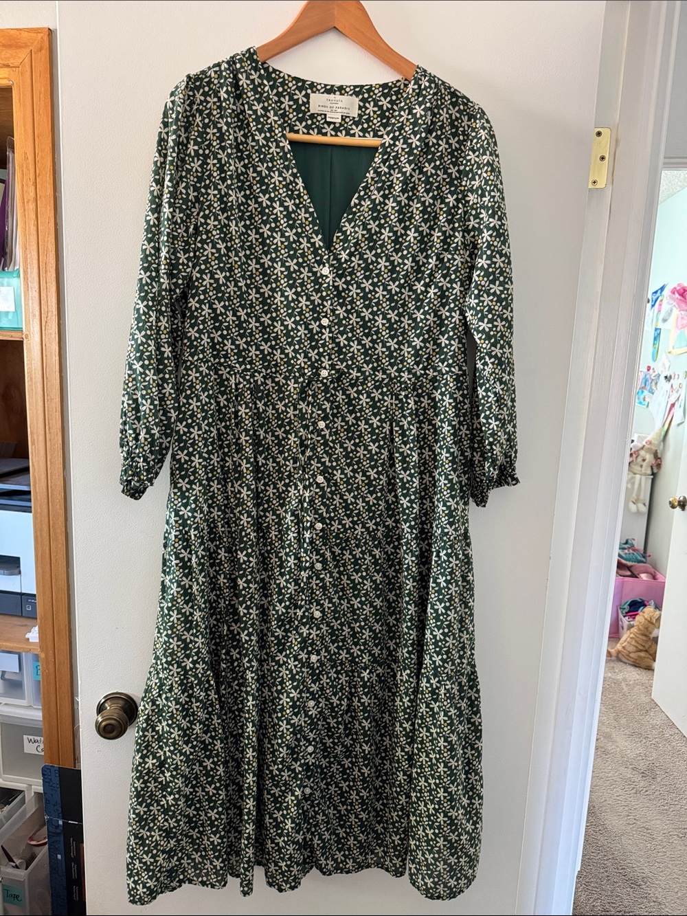 Trovata Birds of Paradise Ainsley Midi Dress - Sz Medium